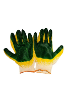 Перчатки: х/б вязаные с двойным латексным покрытием (шт.) ПЕР010