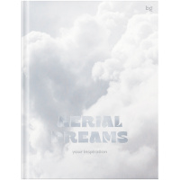 Бизнес-блокнот А5, 80л., BG 'Aerial dreams',soft-touch ламинация