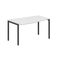 Стол прямой Skyland Xten-S XSCT 149, эргономичный, левый, белый/антрацит, 1400х900х750мм