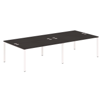 Стол 4-х местный XS6WST 3214 Дуб Юкон Модерн/Белый 3200х1406х750 XTEN-S60