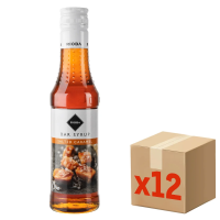 RIOBA Сироп соленая карамель, 250мл x 12 шт