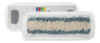 Моп Tris TTS,  крепление UNI SYSTEM,  микрофибра-хлопок-полиэстер,  зелёно-белый,  40 см., 00000488