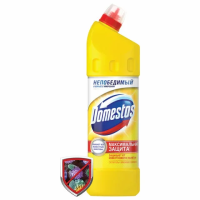 Чистящее средство для сантехники Domestos 1л, лимонная свежесть, гель