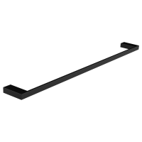 Полотенцедержатель Nofer Corinto 600мм, черный, 16920.60.N