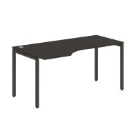 Стол эргономичный XSCET 169(L) Дуб Юкон Модерн/Антрацит 1600х700/900х750 XTEN-S
