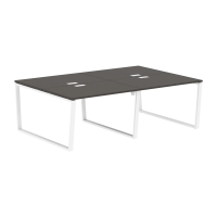Стол 4-х местный EVWST 2316 Мокко/Белый 2326х1606х750 EDIS