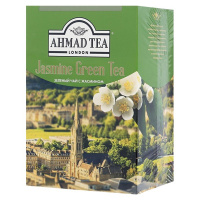 Чай Ahmad Jasmine Green Tea (Зеленый Чай с Жасмином), зеленый, листовой, 200г