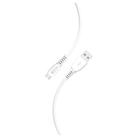 Кабель Smartbuy S40, USB - Type-C, 3A output, 1м, белый