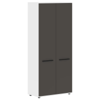 Шкаф высокий широкий EHCS 85.1 Мокко/Черный/Белый 852х430х1967 EDIS