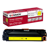 Картридж лазерный SONNEN (SH-CF212A) для HP LJ Pro M276 ВЫСШЕЕ КАЧЕСТВО, желтый, 1800 страниц, 36396