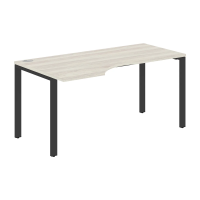 Стол эргономичный XS6CET 169(L) Сосна Эдмонт/Антрацит 1600х900х750 XTEN-S60