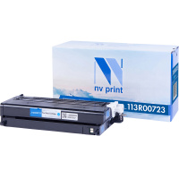 Картридж лазерный Nv Print 113R00723C, голубой, совместимый