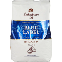 Кофе в зернах Ambassador Blue Label 1кг, пачка