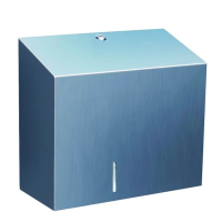 Диспенсер для туалетной бумаги в рулонах Merida Stella Duo BSM202, матовый металлик