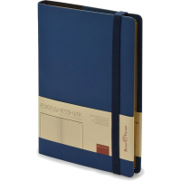 Ежедневник недатированный А5 Oxford синий 272 стр. 3-214/01
