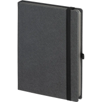 Ежедневник датированный 2026,Attache,сереб./резин./срез,А5,352стр,Рияд Ламе