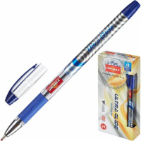 Шариковая ручка Unimax Ultra Glide синяя, 1мм, масляная основа