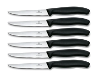 Набор ножей кухон. Victorinox Swiss Classic 6.7233.6 компл.:6предм. черный европодвес