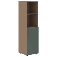 Шкаф средний узкий VMCS 40.5 Нефрит/Кобра 400х430х1517 VELION