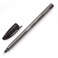 Ручка шариковая Attache Glide Trio черная, 0.5мм, масляная основа