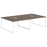 Стол 4-х местный EQWST 2716 Дуб Денвер тёмный/Белый 2726х1606х750 EDIS