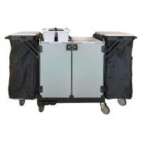 Комплексная тележка Vileda Professional для горничных, полная комплектакция, 700001