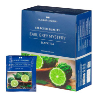 Чай Деловой Стандарт Earl Grey Mystery черный с бергамотом, 100 пакетиков