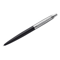 Ручка шариковая PARKER 'Jotter XL', УТОЛЩЕННЫЙ корпус, черный матовый лак, детали из нержавеющей ста