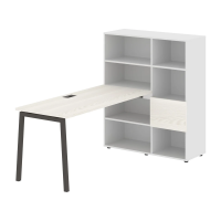 Рабочая станция ELRST 1115 Ясень Траун/Мокко 1990х1120х1355 EDIS