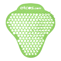 Коврик-вставка для писсуара Ekcos Urolite зеленый, аромат 'Яблоко', на 30 дней, 2шт