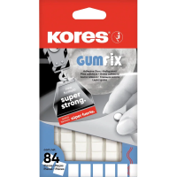 Клейкая лента-масса Kores Gum Fix 10х50м, удаляемая, 84шт/уп