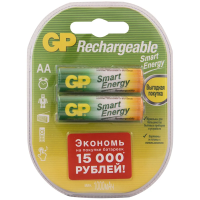 Аккумулятор Gp AA (HR06) 1000mAh, 2шт/уп