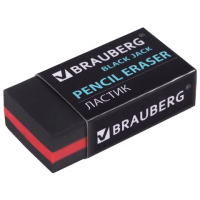 Ластик Brauberg BlackJack 40х20х11мм