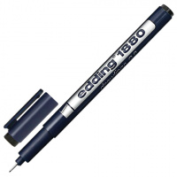 Ручка капиллярная Edding Drawliner 1880 черная, 0.2мм