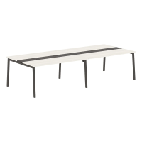 Конференц стол ELCT 3114 Ясень Траун/Мокко 3132х1346х750 EDIS