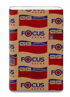 Бумажные полотенца Focus Extra 2 слоя, Z-сложение, 200листов, белые, 5069955