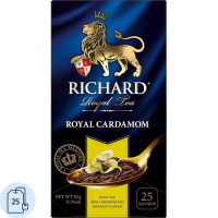 Чай Richard Royal Cardamom черн., 25 пак    12403