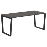 Стол прямой EVST 1780 Мокко/Черный 1760х800х750 EDIS