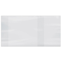 Обложка ПВХ для учебника ПИФАГОР, размер универсальный, прозрачная, плотная, 100 мкм, 230х450 мм, 22