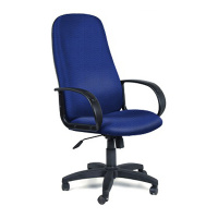 Кресло руководителя Chairman 279 ткань, синяя, TW, крестовина пластик