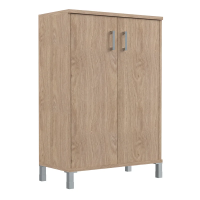 Шкаф средний с глухими дверьми B 420.6 Дуб Бофорд 900х450х1286 BORN