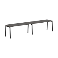 Стол 2-х местный ELWST 3567 Мокко/Черный 3526х670х750 EDIS