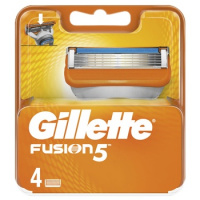 Кассеты для бритвенного станка Gillette Fusion, 4шт