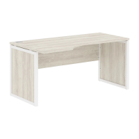 Стол эргономичный XQPCET 169(L) Сосна Эдмонт/Белый 1600х900х750 XTEN-QP