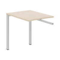 Брифинг приставка XS6R 889 Бук Тиара/Серый 800х600х750 XTEN-S60