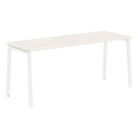 Стол прямой ELST 1767 Ясень Траун/Белый 1760х670х750 EDIS