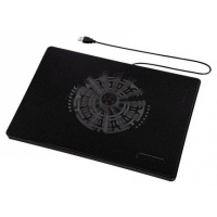 Подставка для ноутбука Hama Slim (00053067) 15.6'335x236x30мм 33дБ 1x 160ммFAN 518г пластик черный