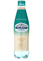 Вода Borjomi цитрус-имбирь минеральная газированная, 500мл