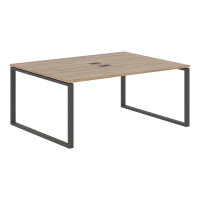 Стол 2-х местный EQWST 1713 Дуб Денвер светлый/Мокко 1760х1346х750 EDIS