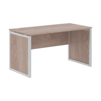 Стол прямой XQPST 127 Дуб Сонома/Алюминий 1200х700х750 XTEN-QP